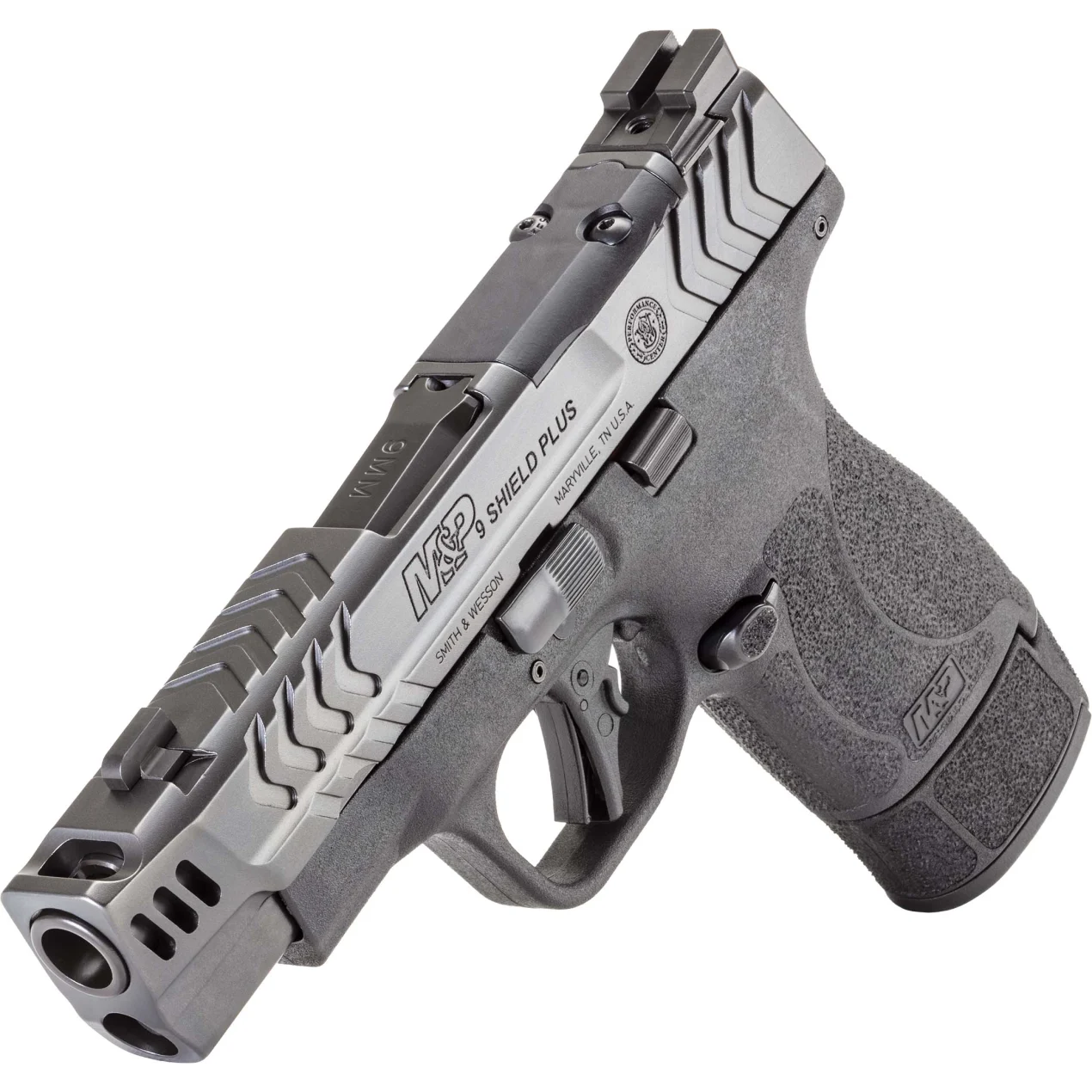 S&W M&P9 SHIELD PLUS CARRY COMP 9MM, 10,13,15 + 1 MAGS