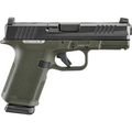 RUGER RXM OD GREEN FRAME 9MM, 15RD X 2