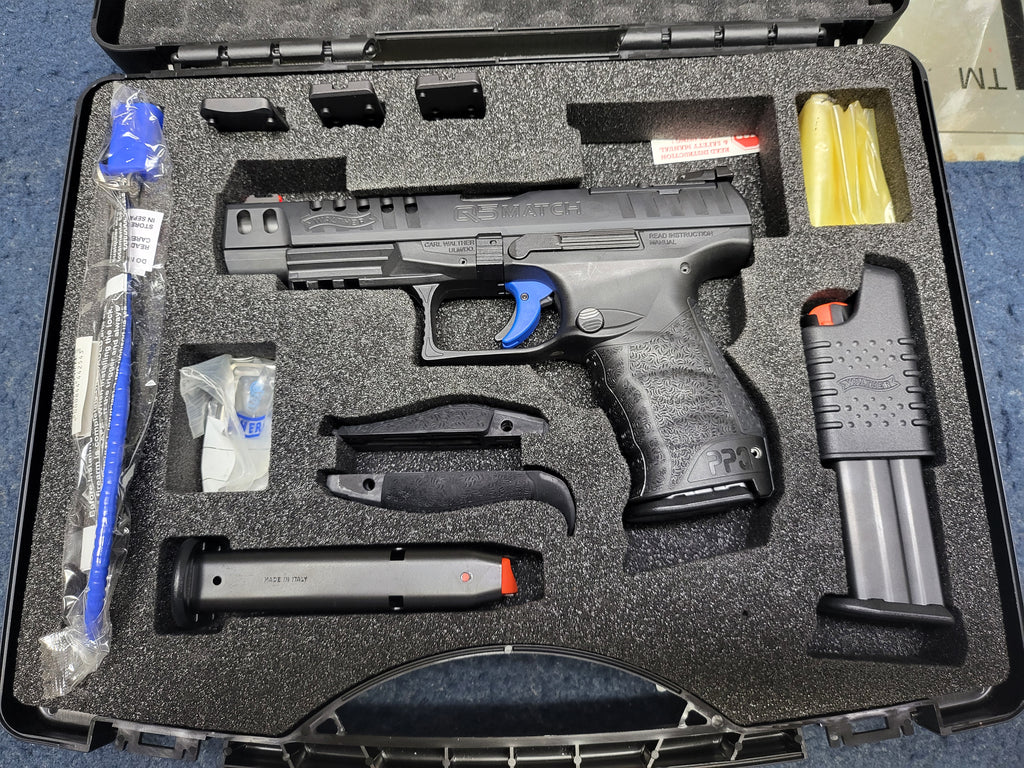 Walther PPQ Q5 Match Como Nueva, 9mm
