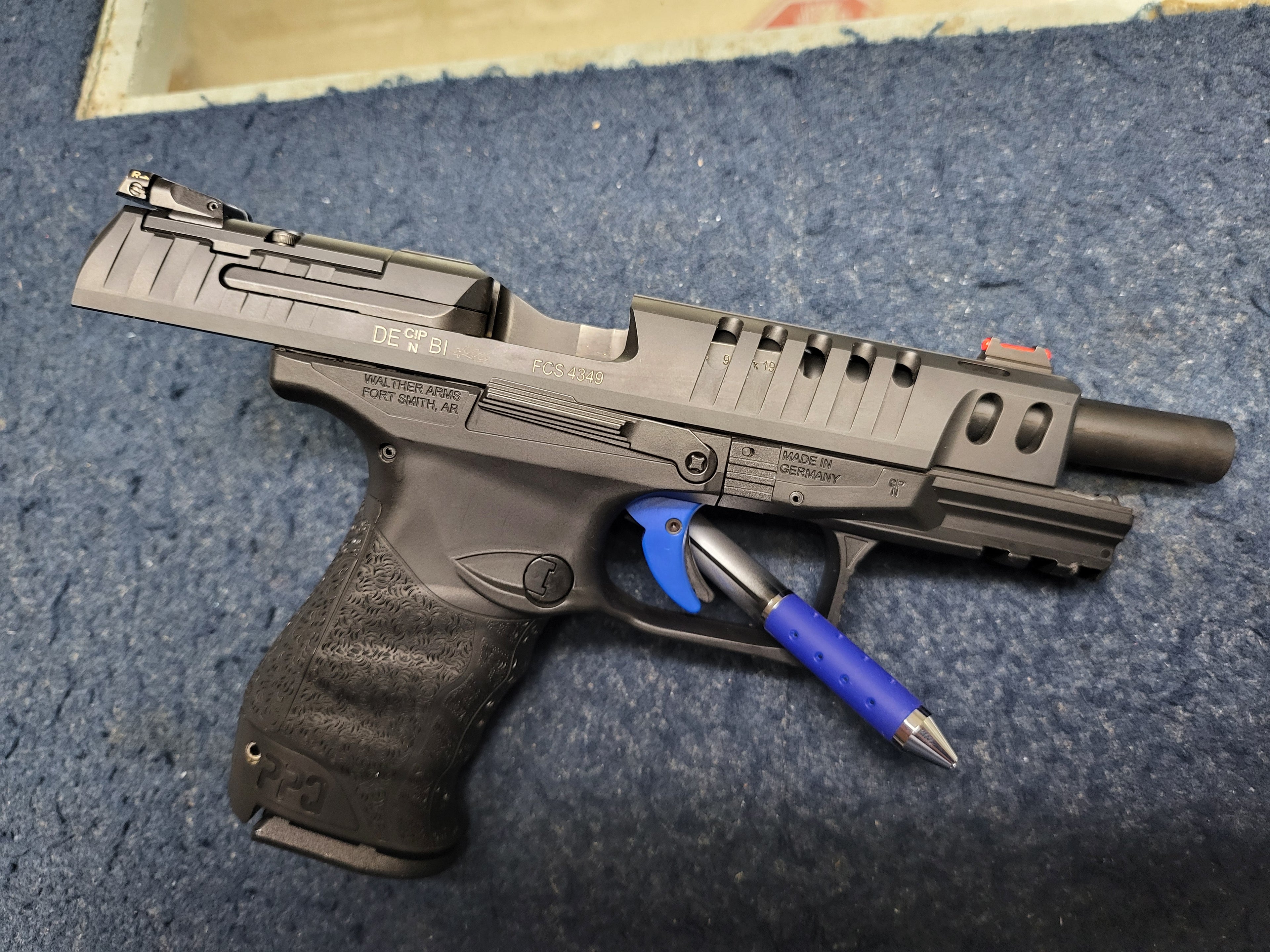 Walther PPQ Q5 Match Como Nueva, 9mm