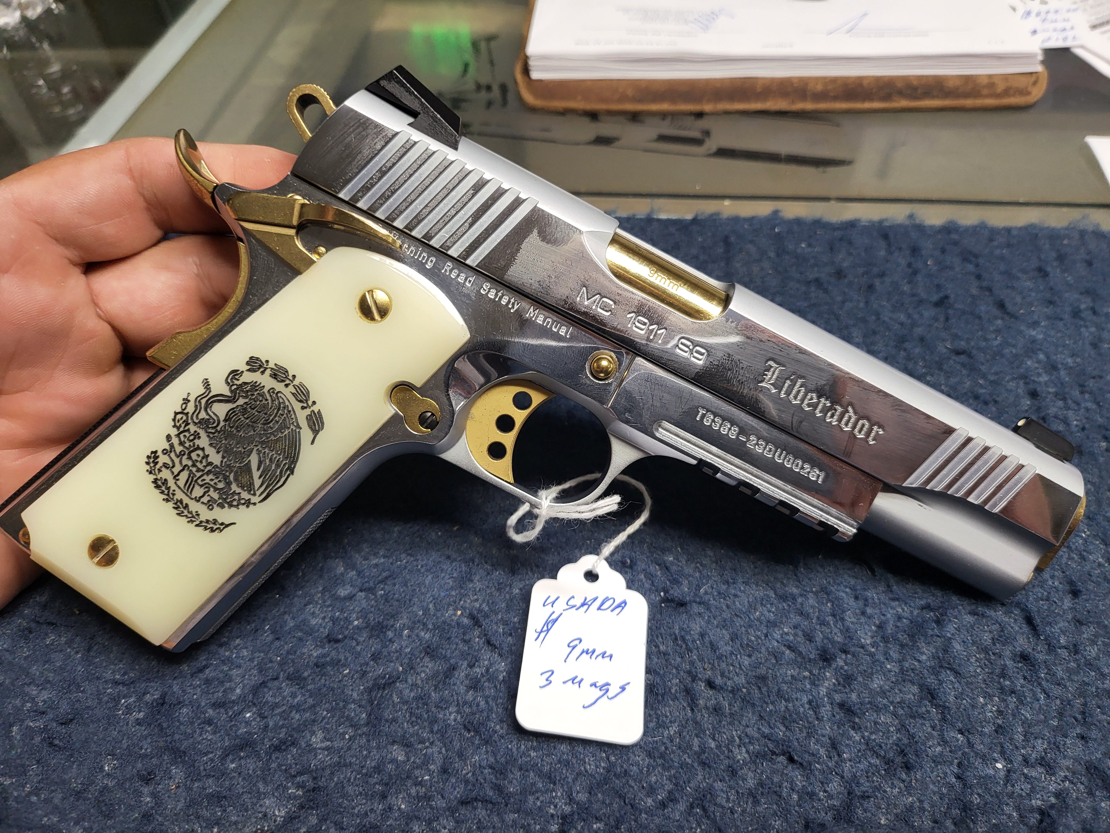 GIRSAN 1911 LIBERATOR 9MM, 9 + 1 X 3