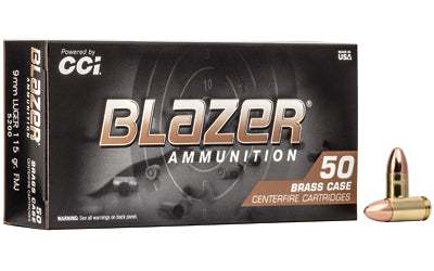 BALA CCI 9MM 115GR, 50RDS