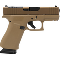 GLOCK 43X MOS COYOTE 9MM, 15RDS X 2